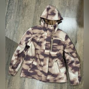 Roxy Women's Jetta Jacket - Purple and Cream